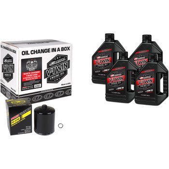 Maxima Racing Quick Change Twin Cam Synthetic 20W-50 Oil Change Kit